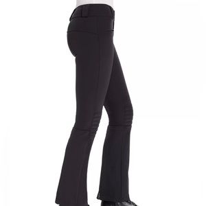 Perfect Moment Fleece Lined Black Ski Pants - Size Large